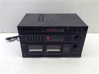 Sherwoood Double Cassette Tuner Amp CTA-3