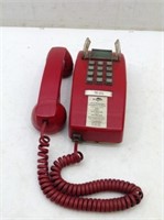 Classic Push Button Wall Telephone   Bucyrus Ere