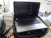 HP LAPTOP CASE AND CHARGER