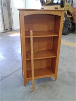 Wood bookshelf