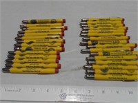 31 Farmers Union bullet pencils