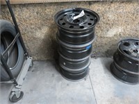 (4) 17" Ford Crown Victoria Rims, 5 Lug