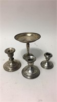 (4) STERLING PIECES