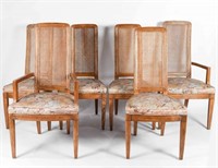 (6) MID-CENTURY DINING CHAIRS