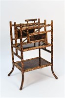 ANTIQUE BAMBOO MAGAZINE RACK