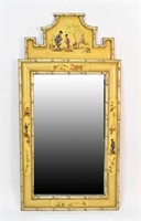 CHINOISERIE DECORATED MIRROR