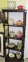 10pcs- Tea Pots, Vases & Bowl Marked Italy, Fitz&
