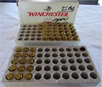 32 full & 15 empty .40 S&W cartridges