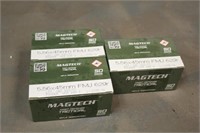 (3) Boxes Magtech 5.56x45 Ammunition