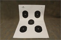 (50) Qualification Targets 5-Spot, Approx 23"x35"