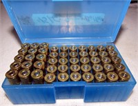 15 full & 35 empty .45 Colt cartridges