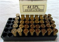 40 pcs. .44 S&W SPL cartridges