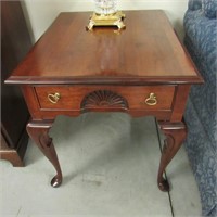 Pair Pennsylvania House Shell Carved Single Drawer