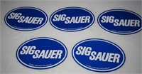 Sig Sauer decals (5X)