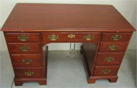 Henkel Harris 9 Drawer Desk w/ Pull out writing