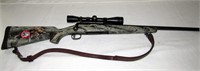 Savage 220 Slug gun Camo accu trigger w/Leupold 3n