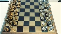 Chess Set, Tournament at Camelot, Franklin Mint