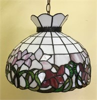 MODERN TIFFANY STYLE HANGING LIGHT FIXTURE