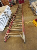 12' Werner fiberglass ladder