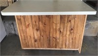 PINE COUNTER TOP - WITH STORAGE