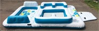 BLUE LAGOON - 6 PERSON INFLATABLE - NEEDS A PATCH
