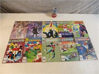 Lot de 10 comics Excalibur