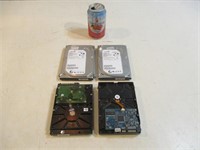 Lot de 4 disques durs 250GB