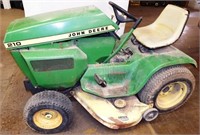 John Deere 210 Riding Lawn Tractor Parts As-is