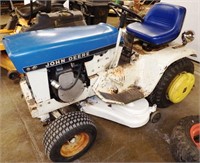 Blue John Deere 110 Riding Lawn Mower Package