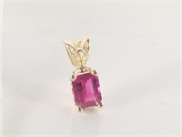 .47 CTW NATURAL RUBY IN 14K GOLD SETTING