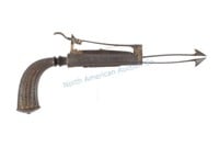 F Reuthe Patent 1857 Double Barrel Animal Trap Gun
