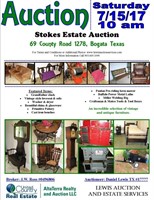 Stokes Family Estate Auction