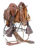 1874 US Calvary McClellan Saddle, Bags, & Bridle