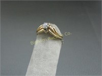 Love Story Diamond Wedding Ring Size 5.75