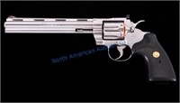 Colt Python Bright Stainless 8" Revolver with Box