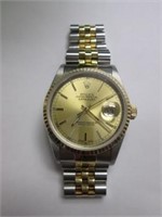 Rolex 18K yellow gold /s.s. gents circa 1997