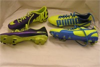 2 Pair Size 10 Soccer Cleats