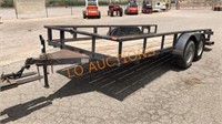 1988 Big Tex 16 Ft Utility Trailer