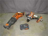 Cordless Reciprocating Saw and Hammer Drill-