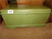Cedar chest from Montgomery Ward w/half tray