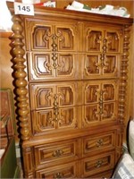 Bassett Furniture Mediterranean style chest, 6