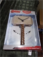 Hammer of Thor Wobble Clock New in the Box