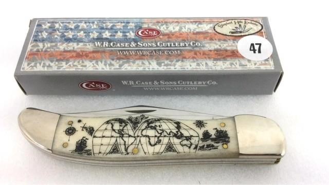 Case Knives Collection Live and Online Auction