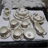 Old Part Set Of Wedgwood Dishes "Simcoe" Pattern