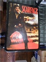 Al Pacino "Scarface" Clock Unused
