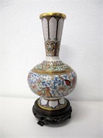 Quality Chinese cloisonne vase