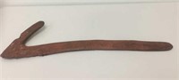 An Aboriginal throwing stick