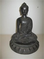 Nepalese bronze figure of medicine Buddha