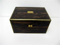 19th century Coromandel jewellery box