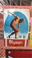 OLYMPIC TIN SIGN